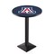 Holland Bar Stool Co 42" Blk Wrinkle Arizona Pub Table L217B4228ArizUn - alternate 1